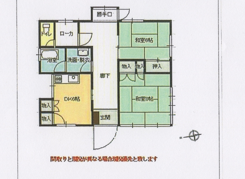 南伊東 ～駅徒歩圏好立地～ 住みやすい平屋の住宅です の 見取り図